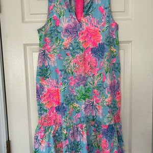 Lilly Pulitzer Malone Dress “ Cay To My Heart” Print. Sz Small. New w Tags!
